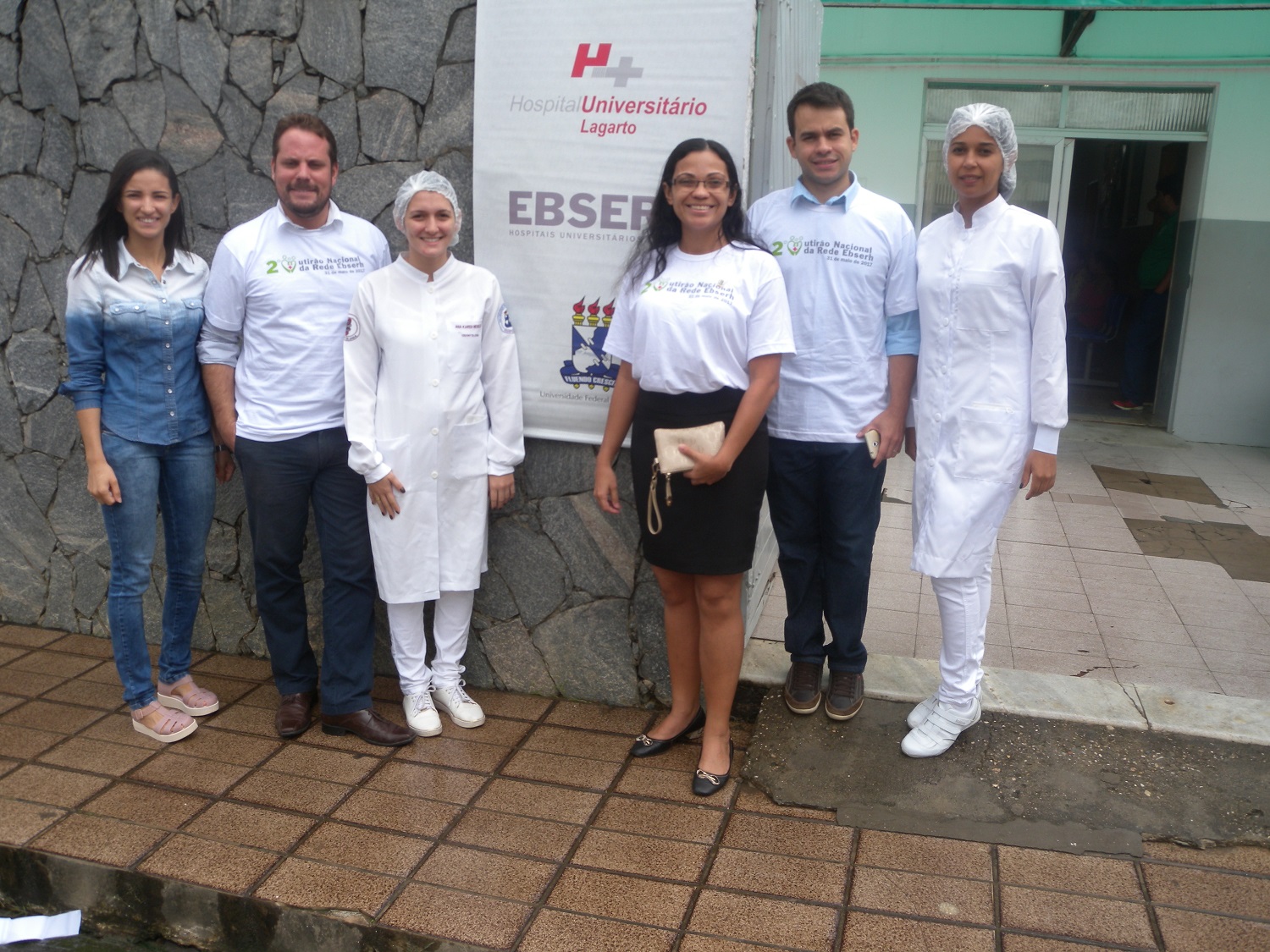Mutirão Esberh: equipe de alunos e professores no Centro de Especialidades Odontológicas