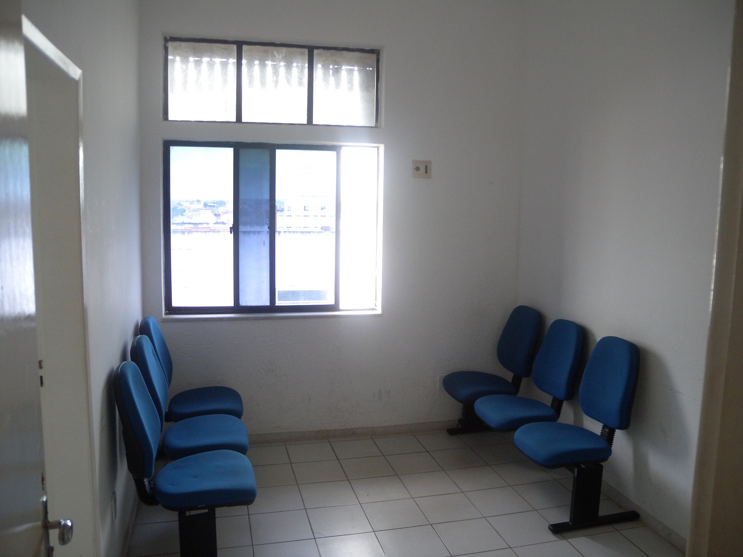 A sala de espera para os pacientes (Foto:Ascom UFS Lagarto)