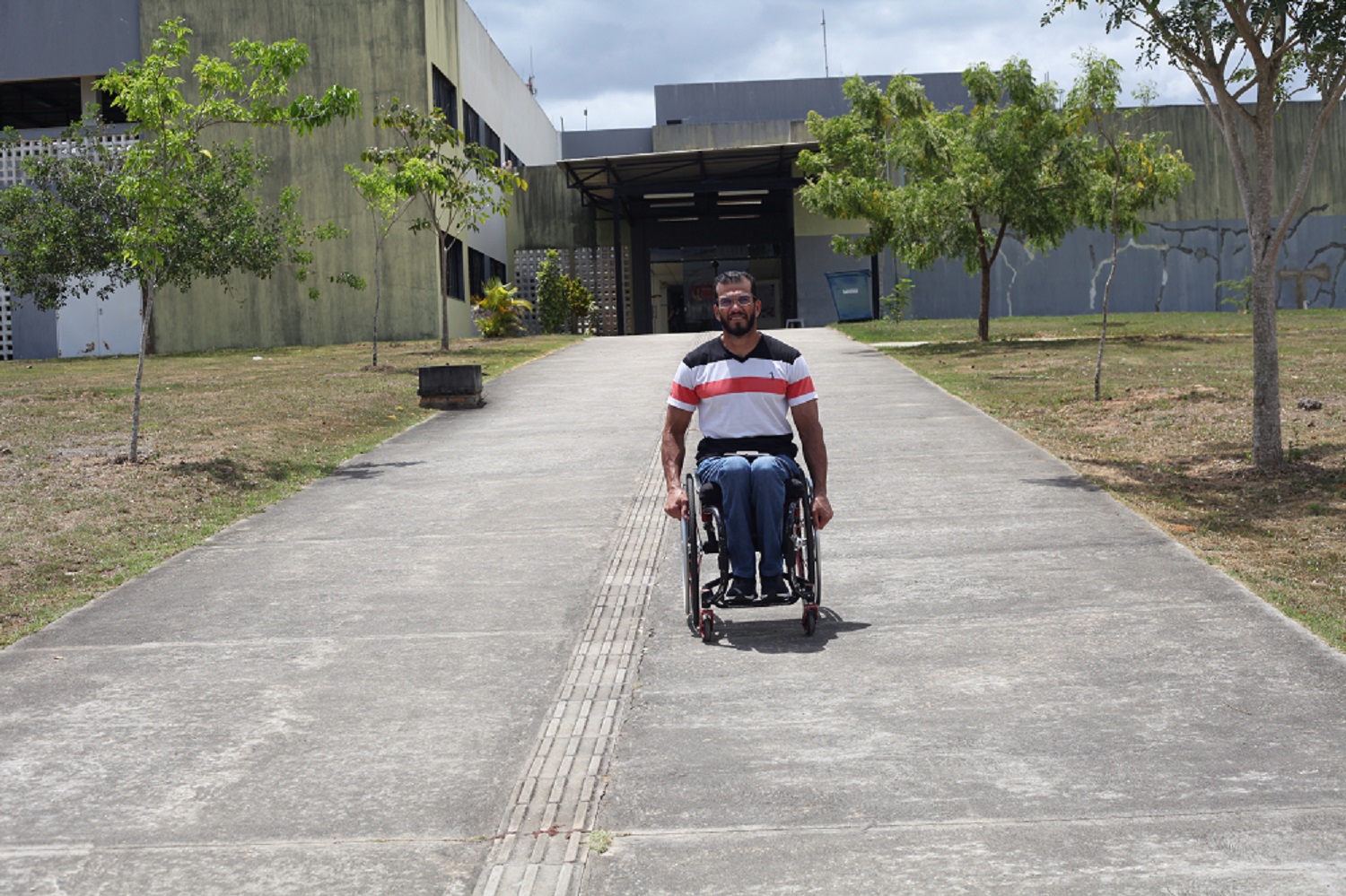 Retomada de obras em 2023 vai aumentar a acessibilidade no campus Lagarto. Imagem: Ana Laura Farias/ Campus Lagarto 