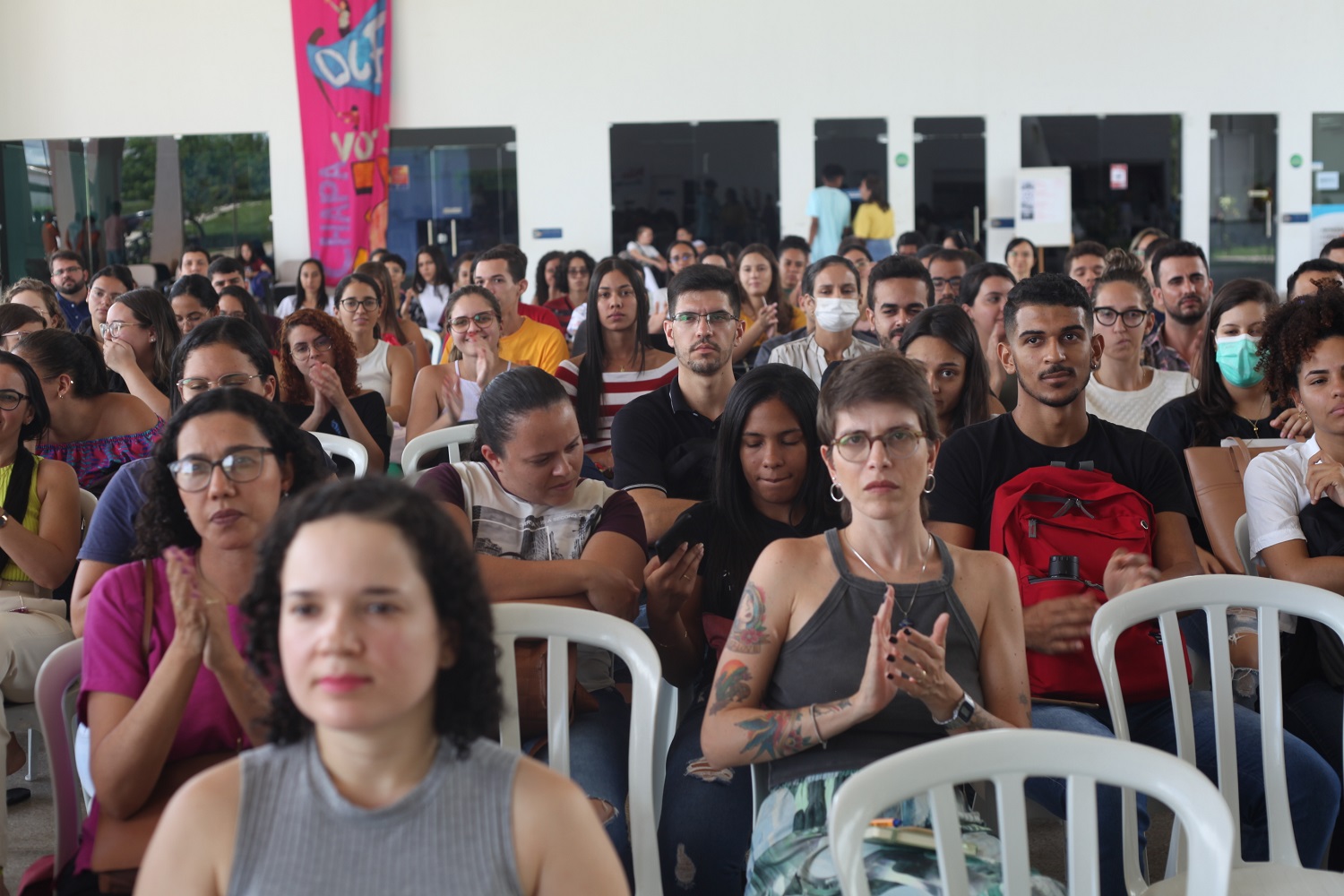 Público do evento na Vivência do campus Lagarto 
