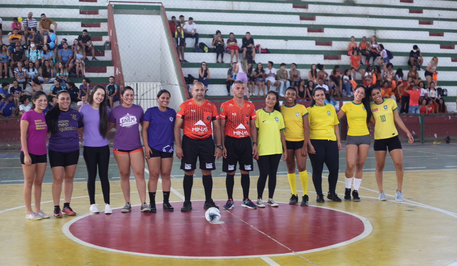 Futsal feminino esteve dentre as modalidades praticadas no Ribeirão 
