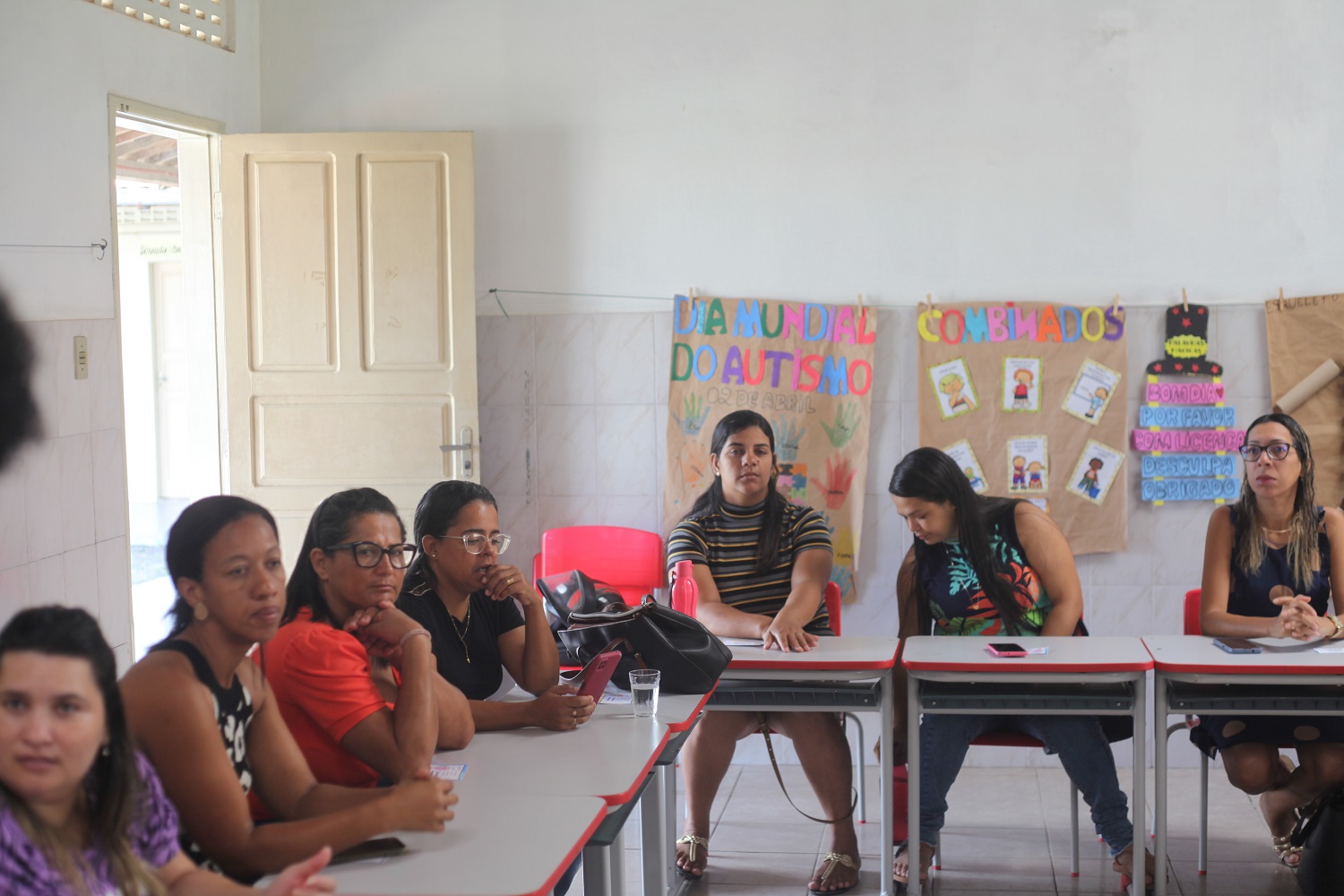 Público era formado por equipe da escola. Imagem: Ana Laura Farias/Campus Lagarto 