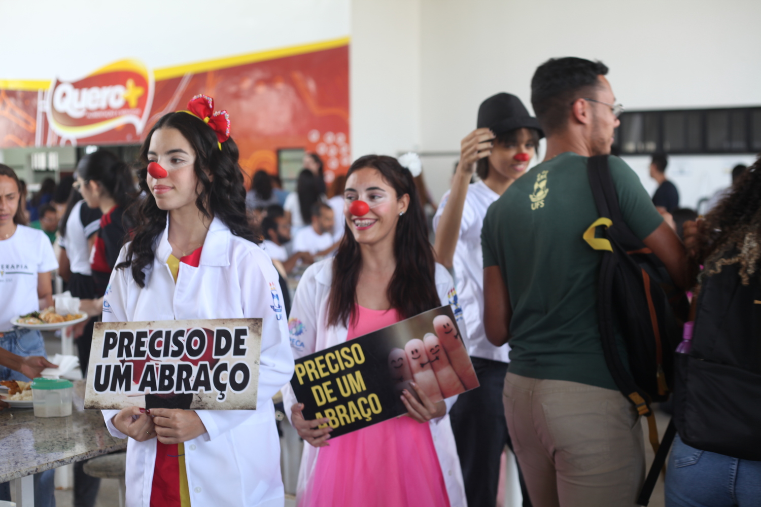 Ação realizada no Resun. Imagens: Ana Laura Farias/Campus Lagarto 