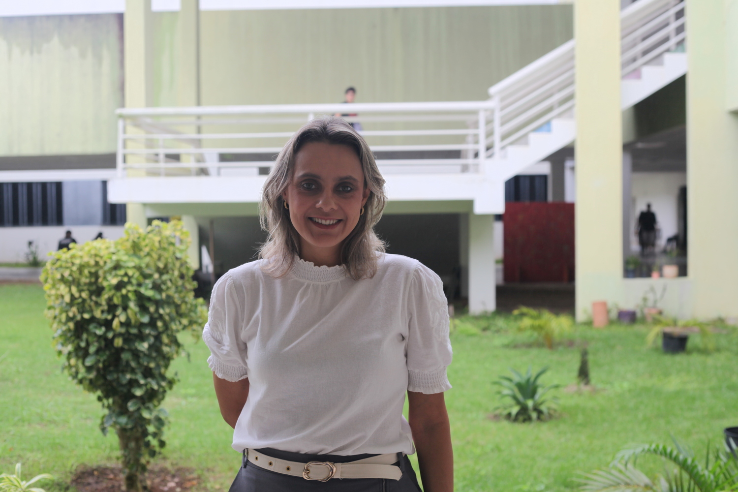 Patrícia Tofani é docente do PROFSAÚDE e do DFTL (Foto: Ana Laura Farias/Campus de Lagarto)