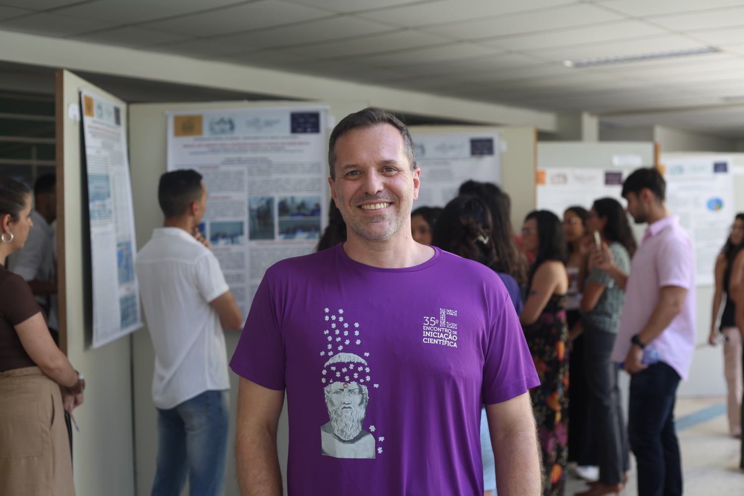 Docente Paulo Galvanini coordenou o EIC em Lagarto. Foto: Ana Laura Farias/Campus Lagarto