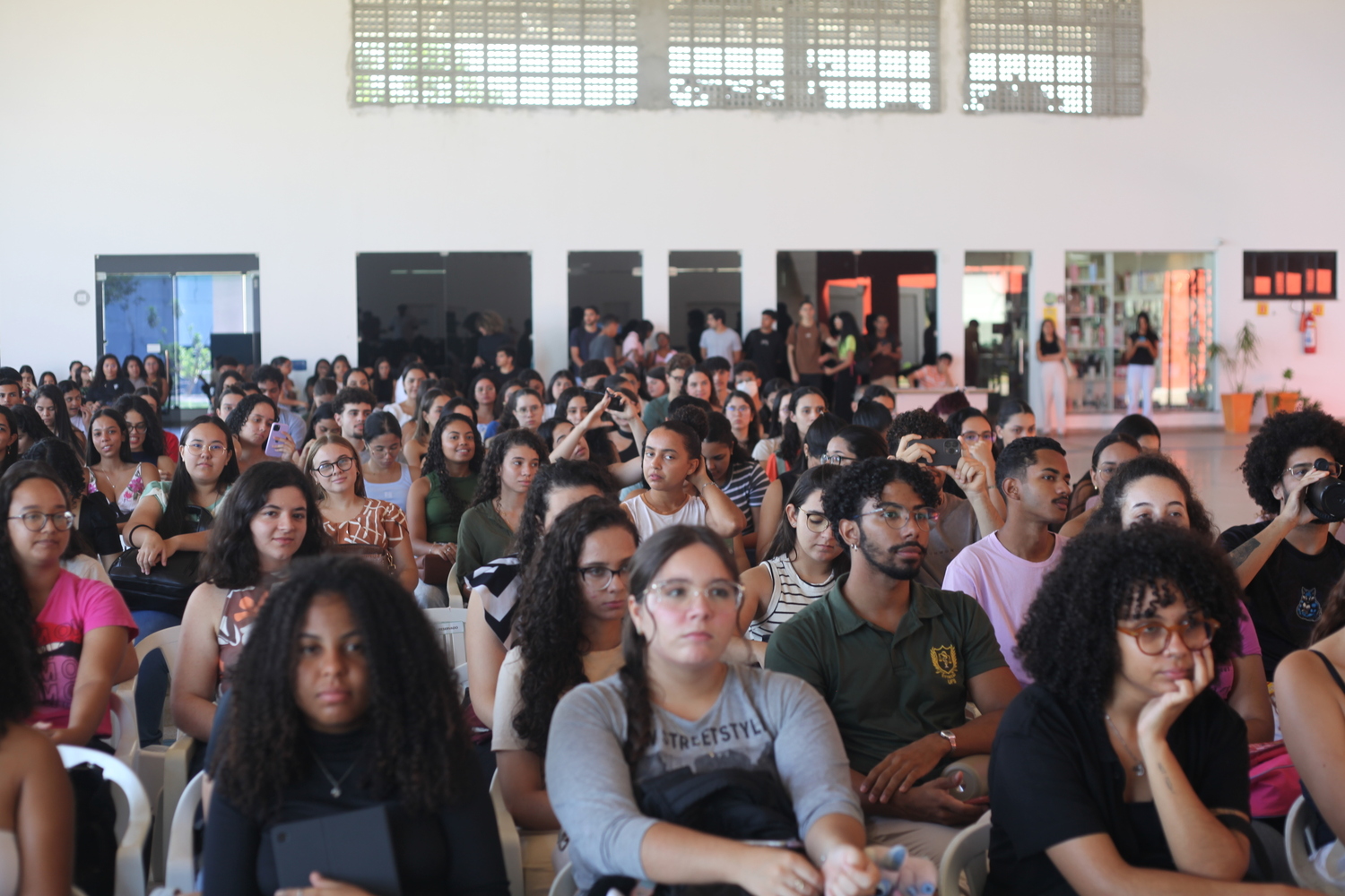 Evento reuniu discentes calouros de todos os cursos (Foto: Ana Laura Farias/Campus Lagarto)