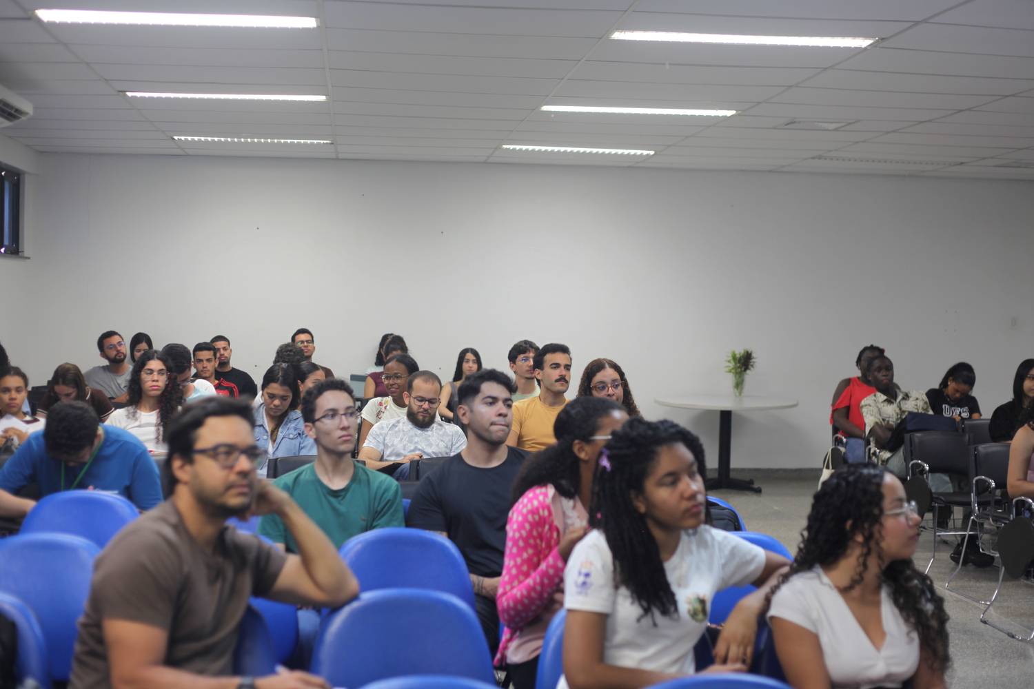 Evento foi voltado para discentes do primeiro ciclo. Foto: Ana Laura Farias/Campus Lagarto