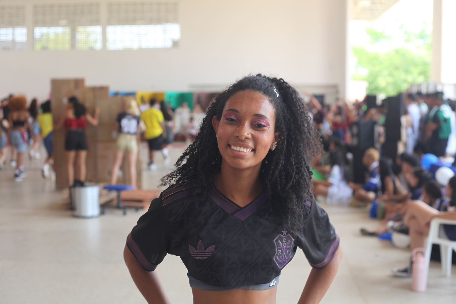 Camille Oliveira integrou equipe de dança da Nebulosa (Foto: Ana Laura Farias/Campus Lagarto)